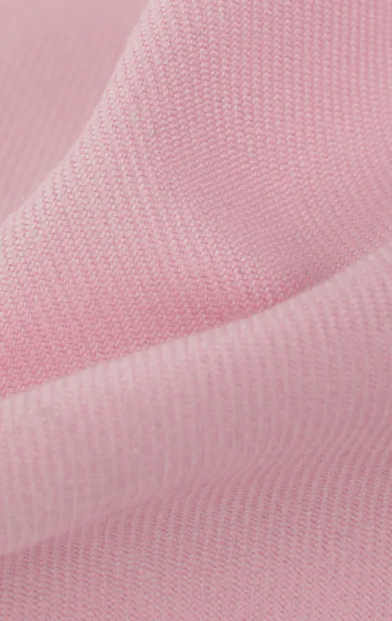 Pastel roze double breasted jacquet gilet met shawl revers - photo 4