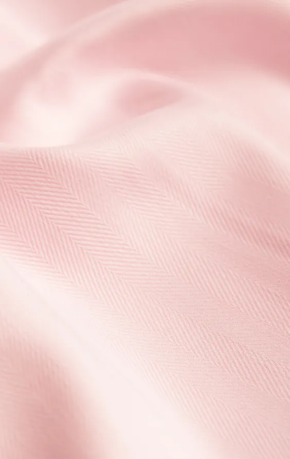Roze easy care overhemd van 100% katoen met visgraat patroon - photo 3