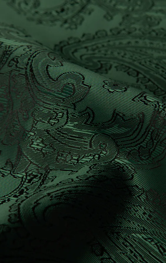 Racing groen paisley strik - photo 2