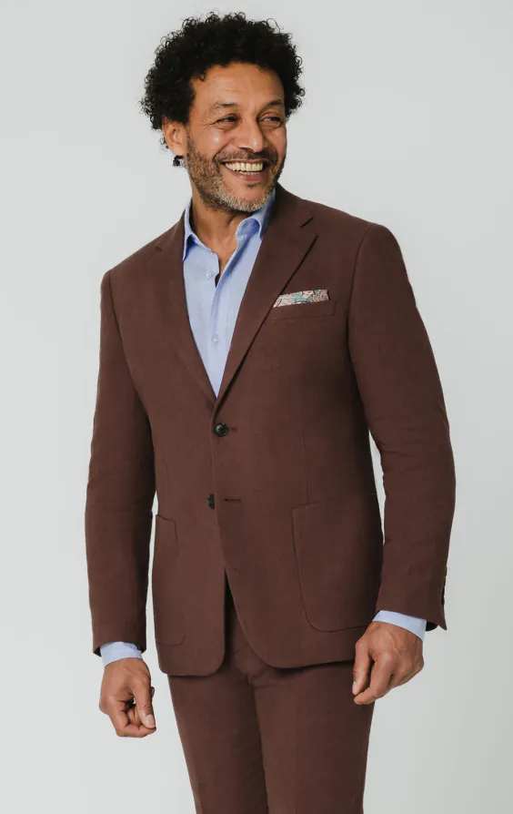 Mokka linnen pak