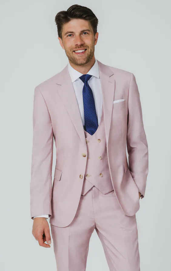 Roze sharkskin 3 delig pak