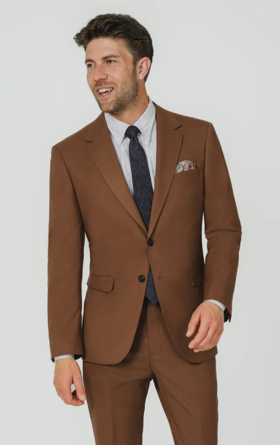 Mid-bruin twill pak Mid-bruin twill pak
