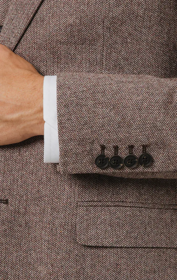 Roodhout visgraat tweed 3 delig pak - photo 2 Roodhout visgraat tweed 3 delig pak - photo 2
