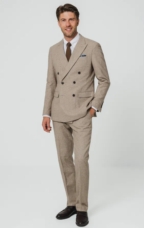 Camel bruin twill tweed 3 delig pak - photo 1 Camel bruin twill tweed 3 delig pak - photo 1