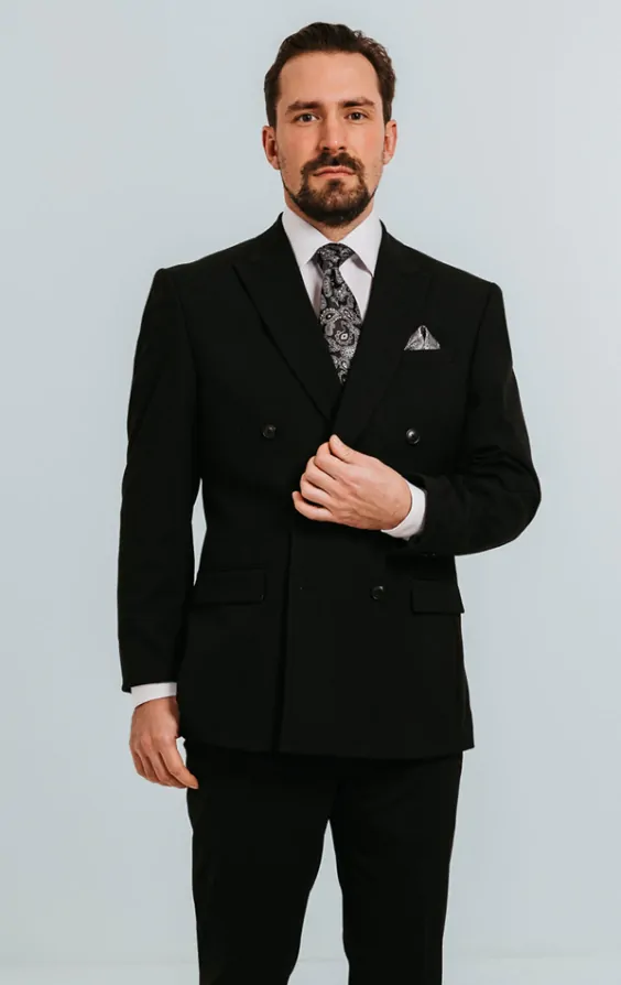 Napolitaans gemaakt Double-Breasted Colbert - De Oost Bespoke Tailoring