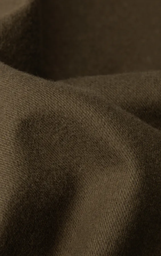 Taupe moleskin broek - photo 3