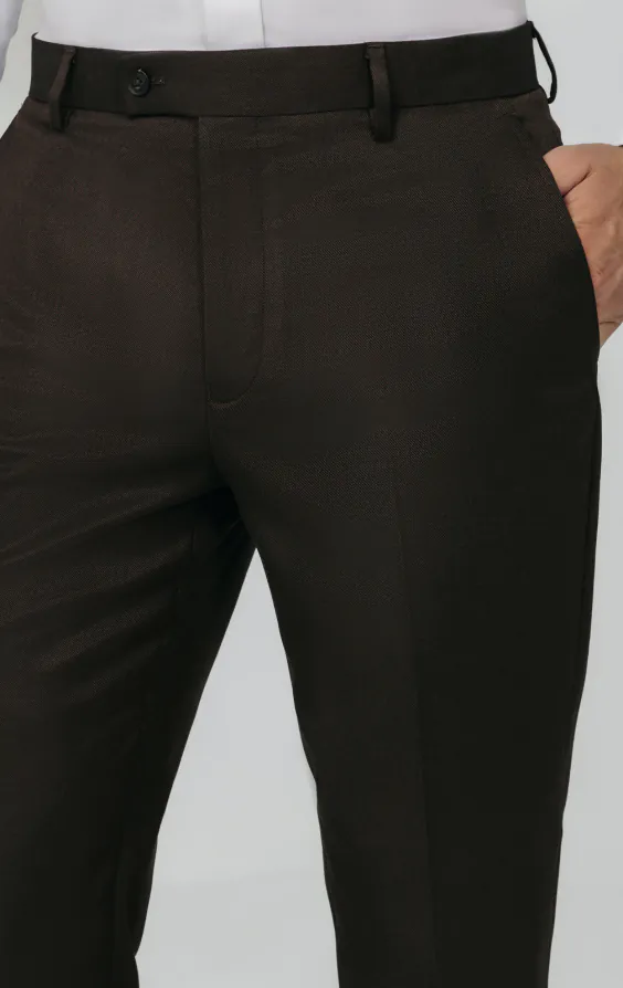 Bruin twill broek - photo 1 Bruin twill broek - photo 1