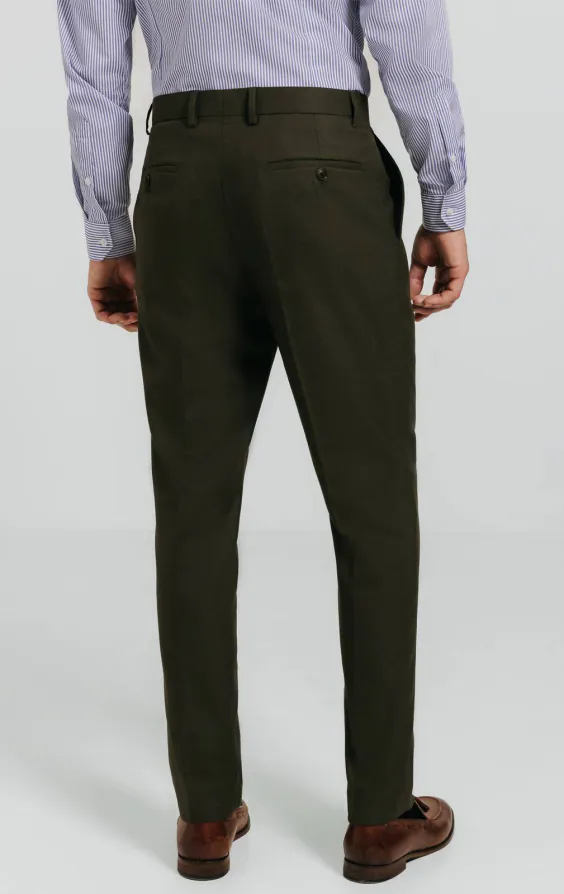 Donker groen twill broek - photo 2 Donker groen twill broek - photo 2