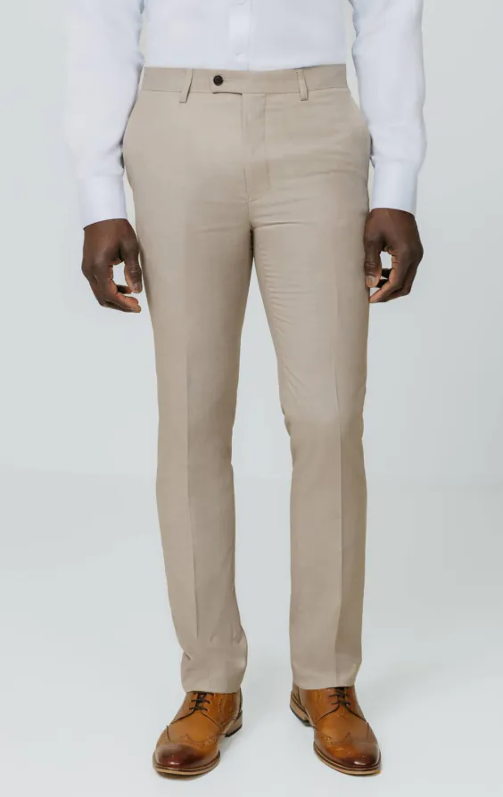 Stone sharkskin slim fit broek Stone sharkskin slim fit broek