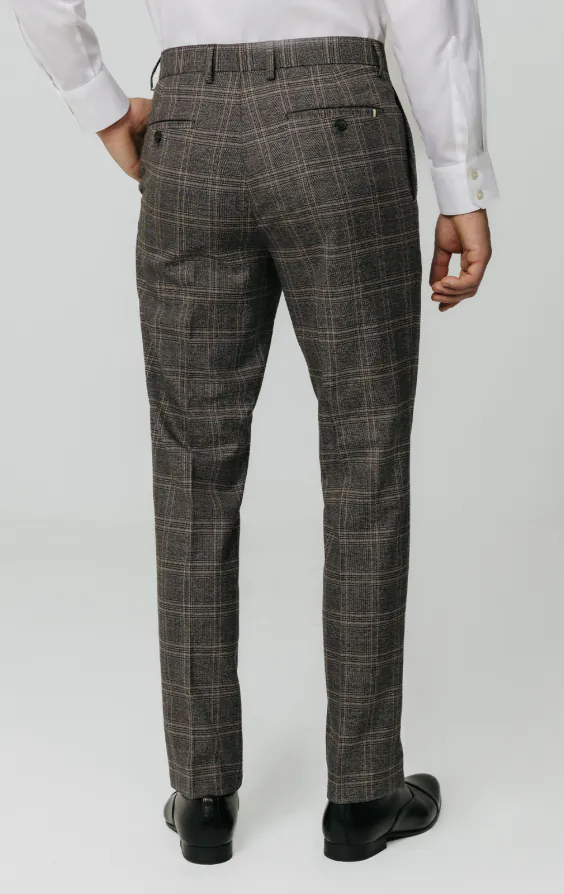 Bruin geruite broek - photo 2 Bruin geruite broek - photo 2