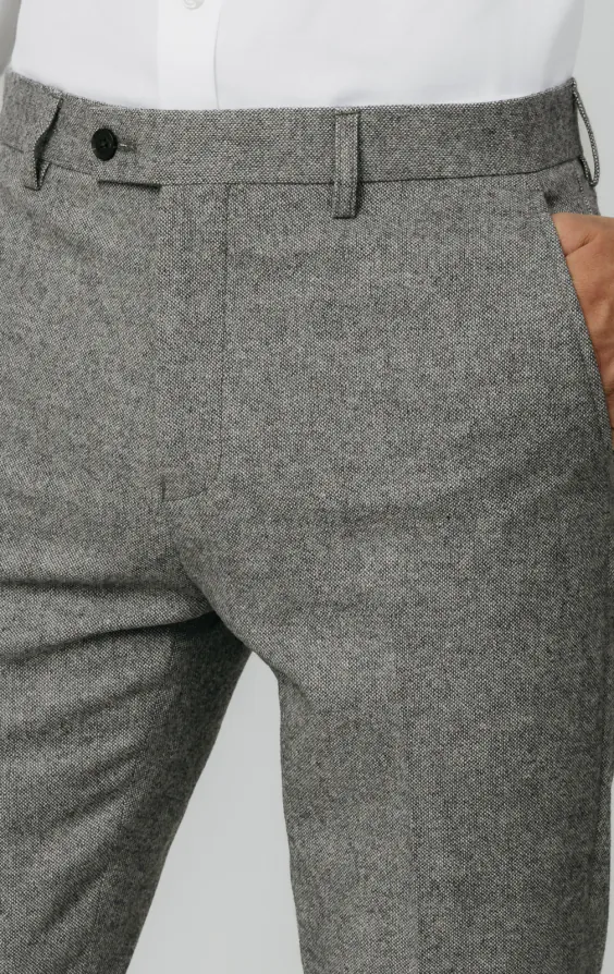 Licht grijs Donegal tweed broek - photo 1 Licht grijs Donegal tweed broek - photo 1