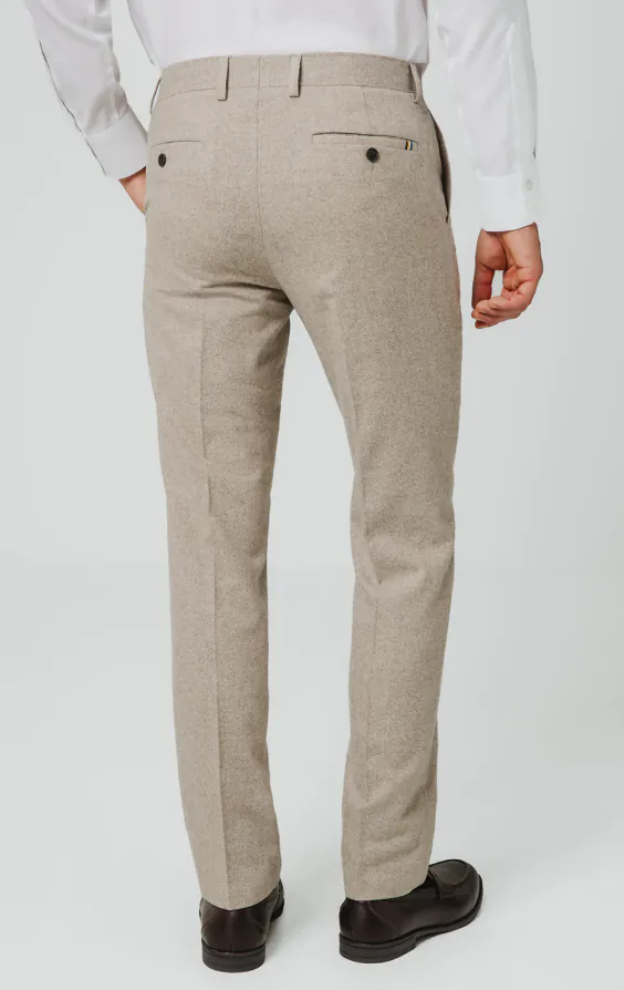 Stone Donegal tweed broek - photo 2 Stone Donegal tweed broek - photo 2