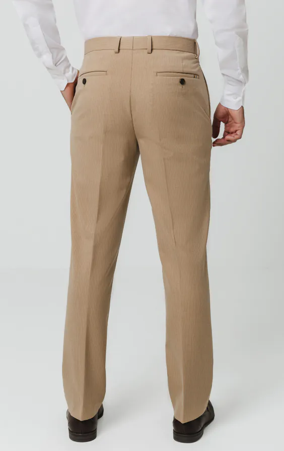 Camel bruine krijtstreep broek - photo 2 Camel bruine krijtstreep broek - photo 2