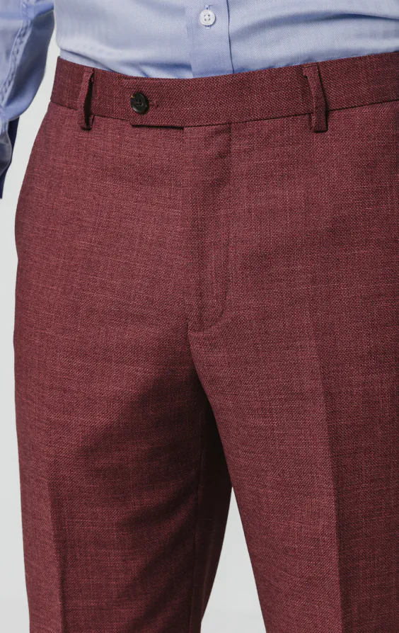 Moerbei getextureerd broek - photo 1 Moerbei getextureerd broek - photo 1