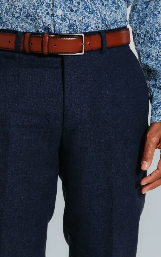 Navy linnen pantalon - photo 1 Navy linnen pantalon - photo 1