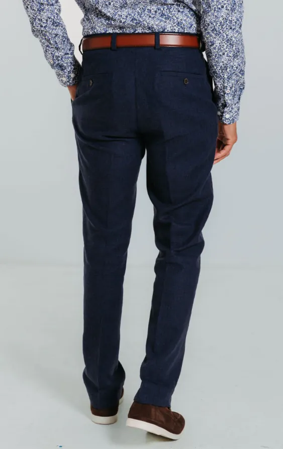 Navy linnen pantalon - photo 2 Navy linnen pantalon - photo 2