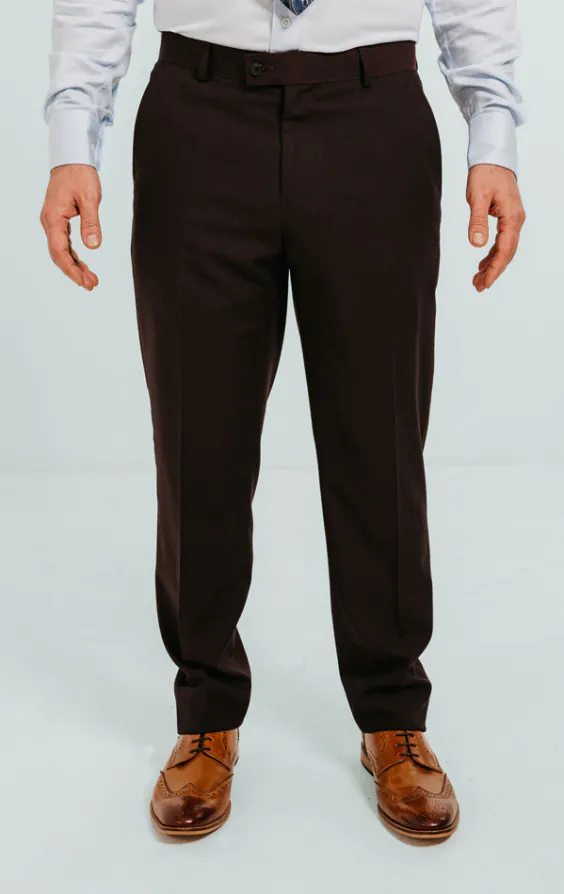 Bordeaux rode pantalon