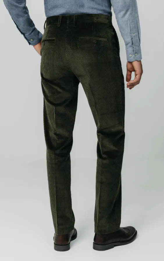 Groen corduroy broek - photo 2 Groen corduroy broek - photo 2