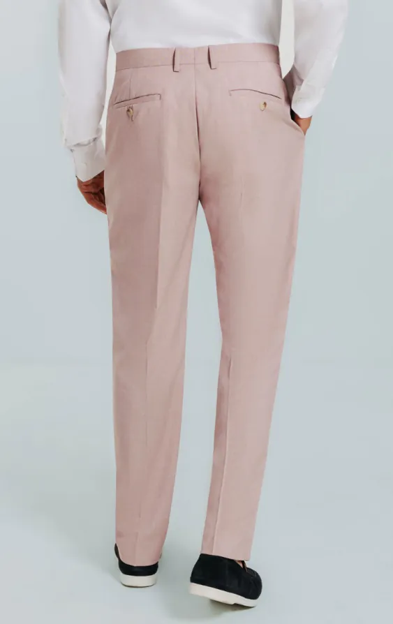 Stoffig roze broek - photo 2