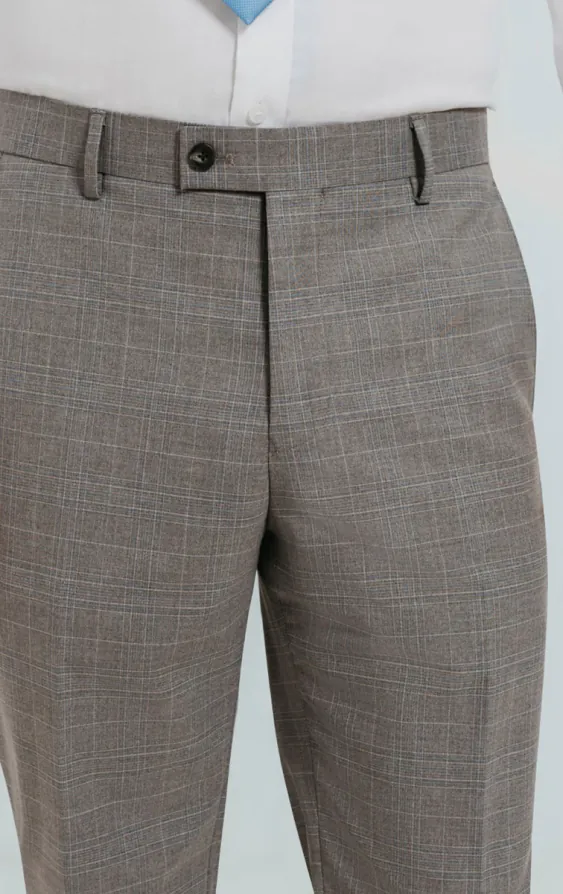 Licht grijs geruit broek - photo 1 Licht grijs geruit broek - photo 1