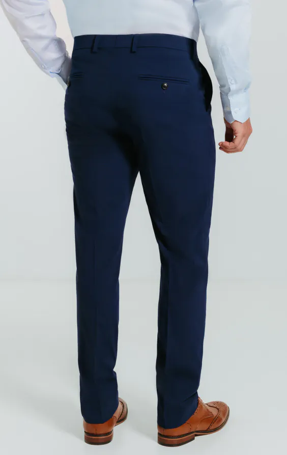 Blauw slimfit pantalon - photo 2