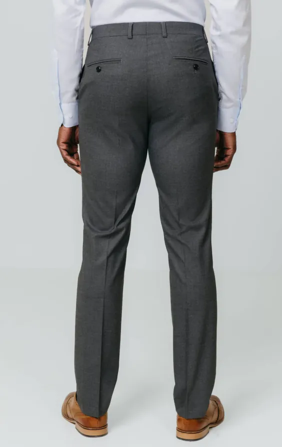 Grijse slim-fit pantalon - photo 2 Grijse slim-fit pantalon - photo 2