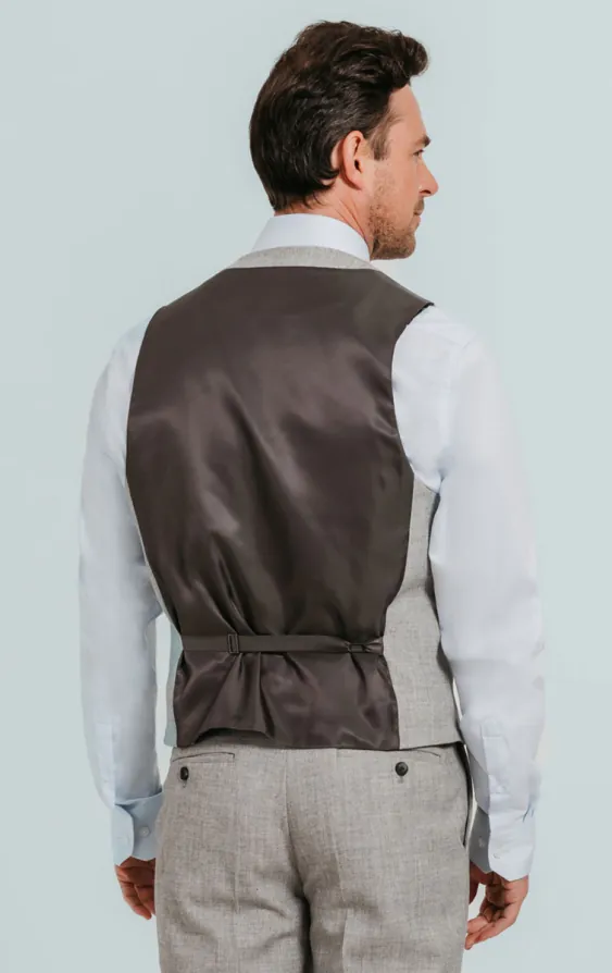 Grijs flanellen gilet - photo 2 Grijs flanellen gilet - photo 2