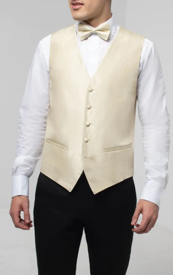Goud poly dupion gilet - photo 1 Goud poly dupion gilet - photo 1