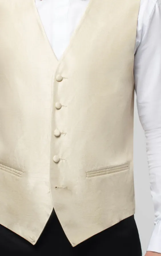 Goud poly dupion gilet - photo 3 Goud poly dupion gilet - photo 3