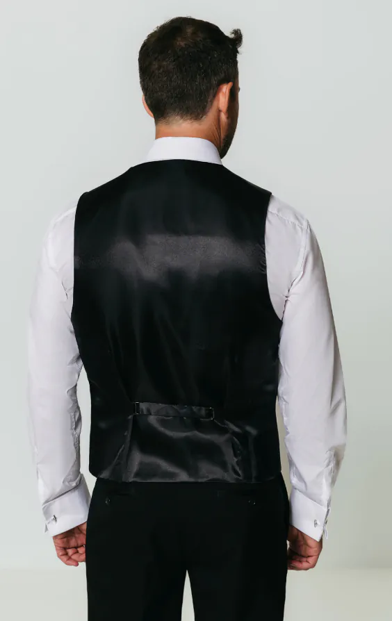 Zwarte gilet met Renaissance dessin - photo 2 Zwarte gilet met Renaissance dessin - photo 2