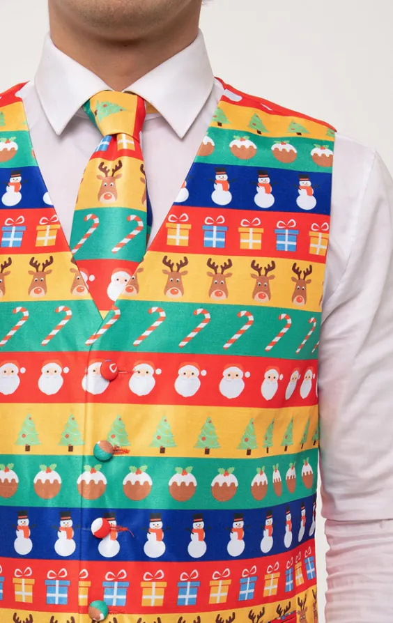 'Kerst Pakpapier' gilet - photo 1