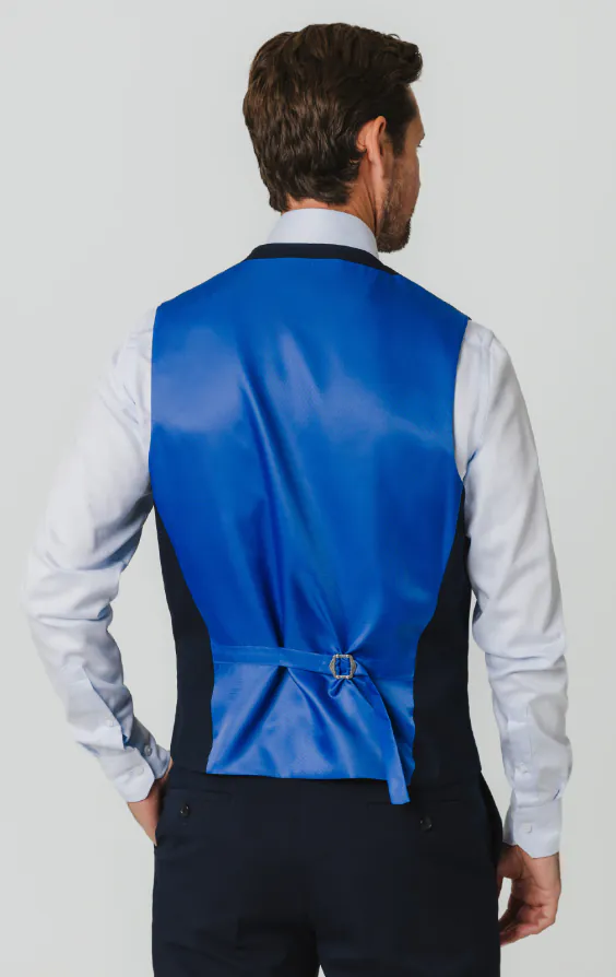 Marineblauw gilet - photo 2