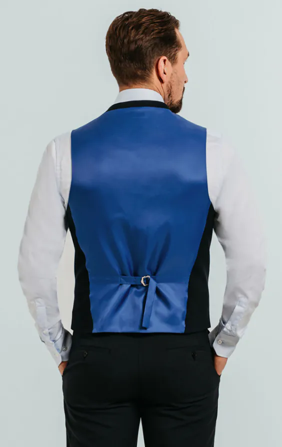Marineblauw gilet - photo 2