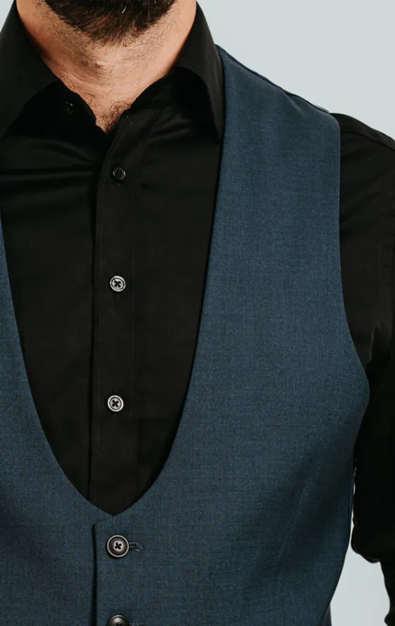 Teal gilet - photo 1