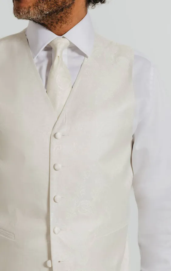 Ivoor paisley gilet - photo 2