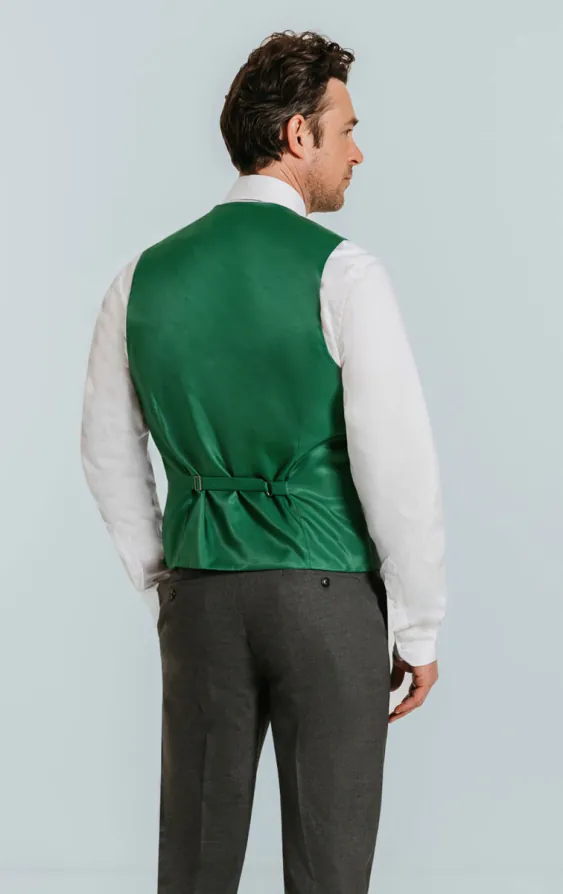 Racing groen paisley gilet - photo 3