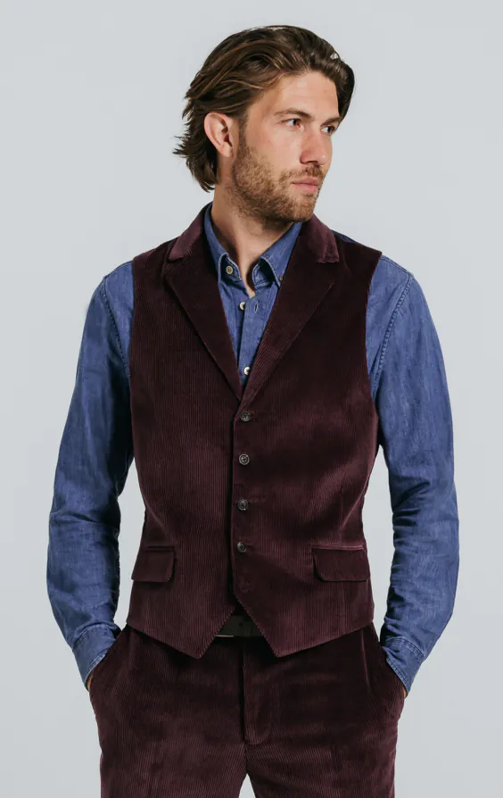 Bordeaux rood corduroy colbert - photo 6 Bordeaux rood corduroy colbert - photo 6