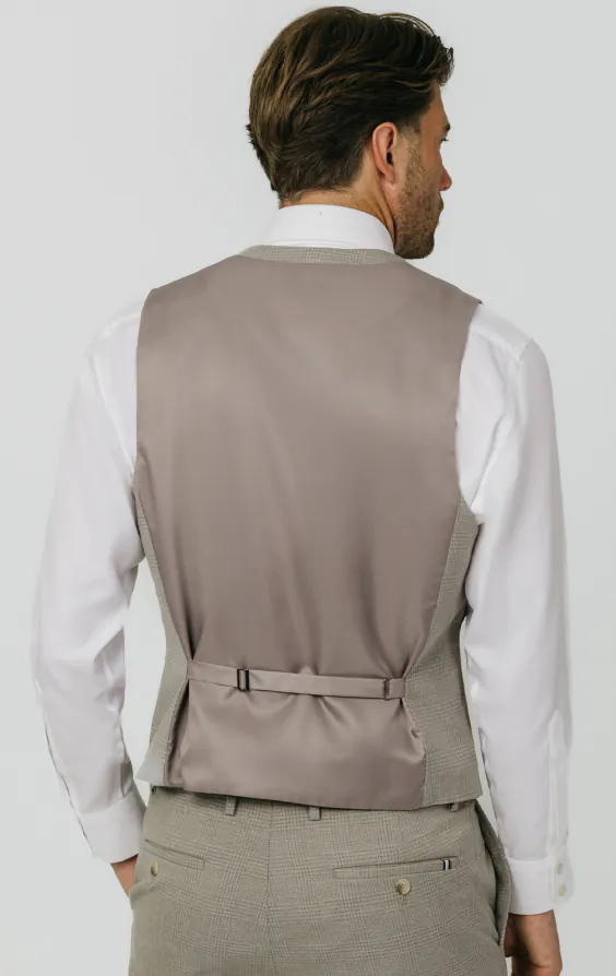 Natuurlijk geruit double breasted gilet - photo 2 Natuurlijk geruit double breasted gilet - photo 2