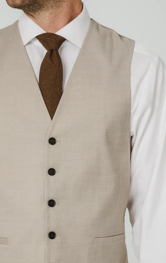 Stone sharkskin gilet - photo 1