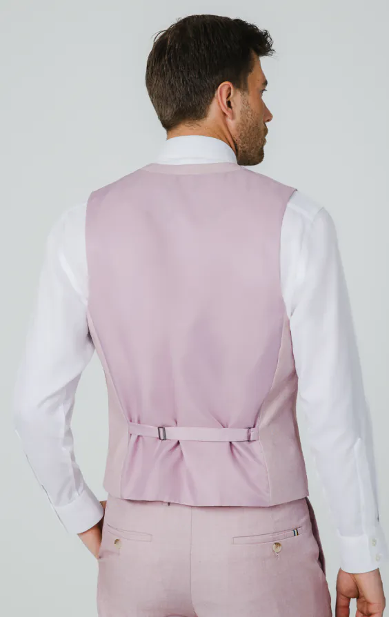 Roze sharkskin gilet - photo 2 Roze sharkskin gilet - photo 2