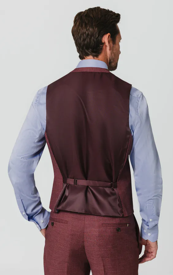 Moerbei getextureerd gilet - photo 2 Moerbei getextureerd gilet - photo 2