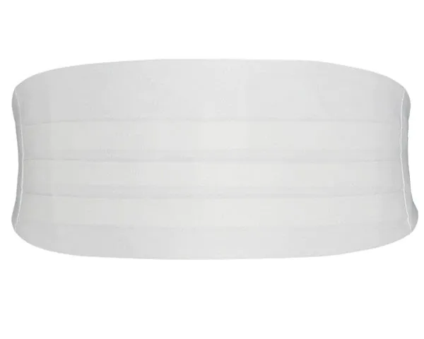 Witte cumberband & strik set - photo 2