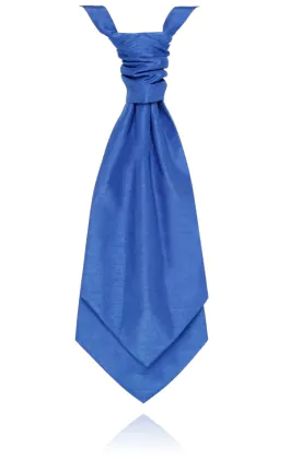 Das voor Jongens in Koningsblauw Dupion Polyester