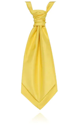 Das voor Jongens in Geel Dupion Polyester