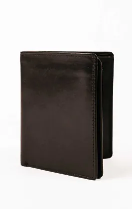 Zwart Leren RFID wallet / Creditcard Houder