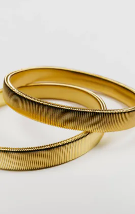 Goudkleurige Overhemd Armband