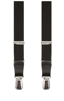 Luxe smalle zwarte bretels - 25 mm