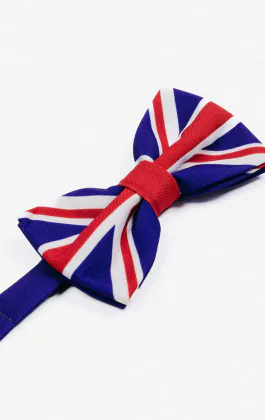 Strik met vlag van Groot Brittannië