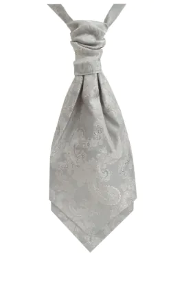 Zilveren paisley das