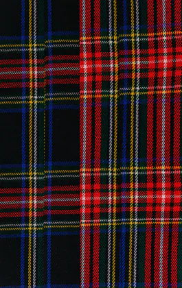 Navy tartan ruit cumberband